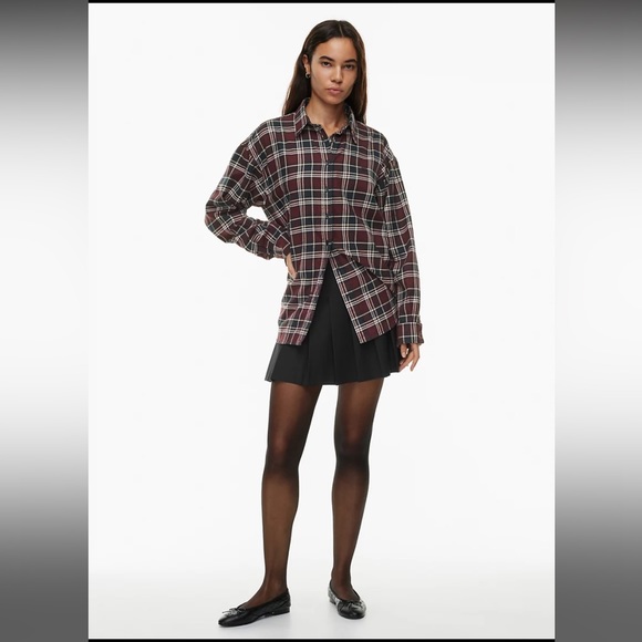 SUNDAY BEST PLAID TOP - Picture 2 of 8